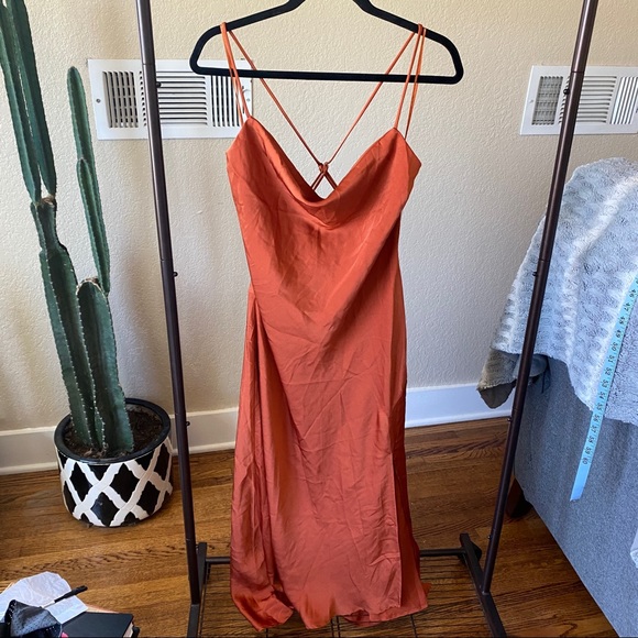 Astr Dresses & Skirts - NWT | ASTR | Gaia Dress in Rust
